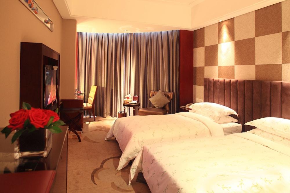 Goodview Hotel Sangem Zhangmutou Exteriör bild