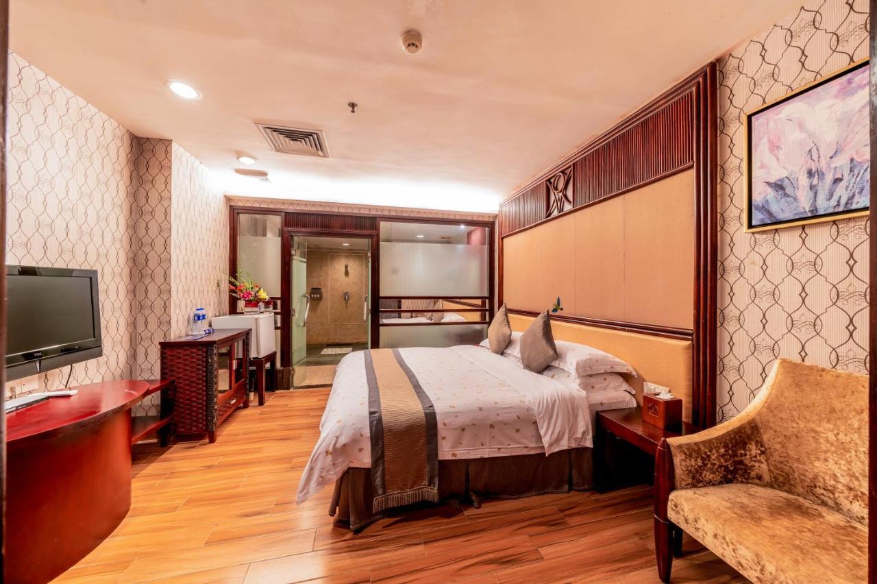 Goodview Hotel Sangem Zhangmutou Exteriör bild