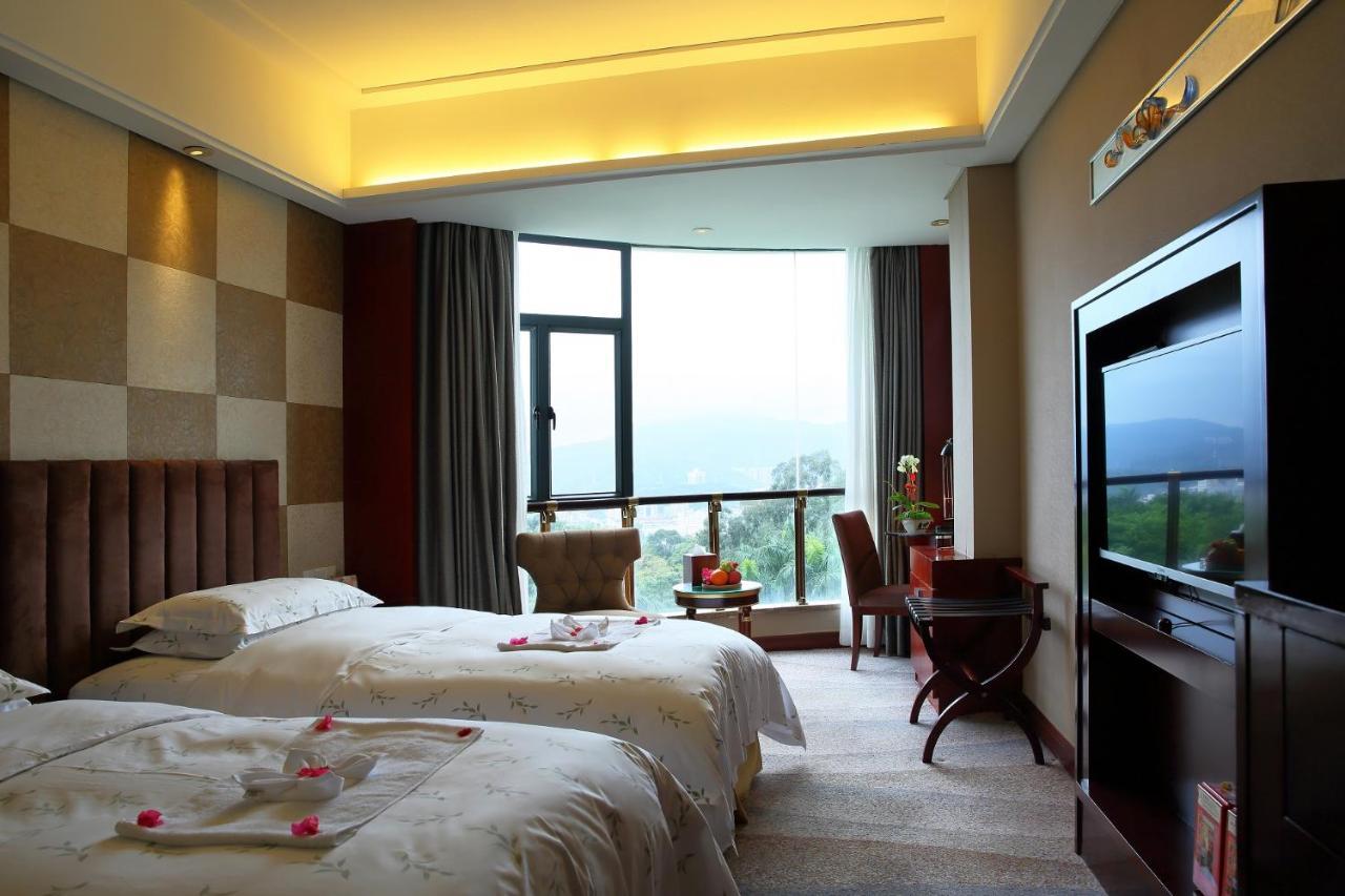 Goodview Hotel Sangem Zhangmutou Exteriör bild