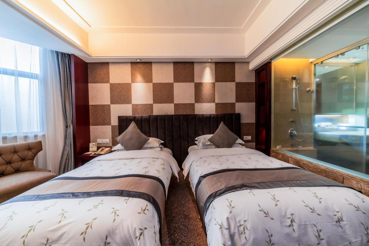 Goodview Hotel Sangem Zhangmutou Exteriör bild