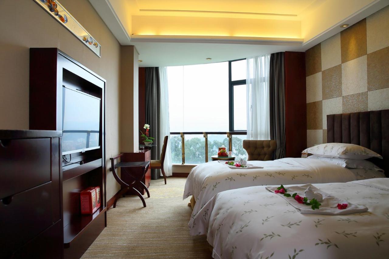 Goodview Hotel Sangem Zhangmutou Exteriör bild