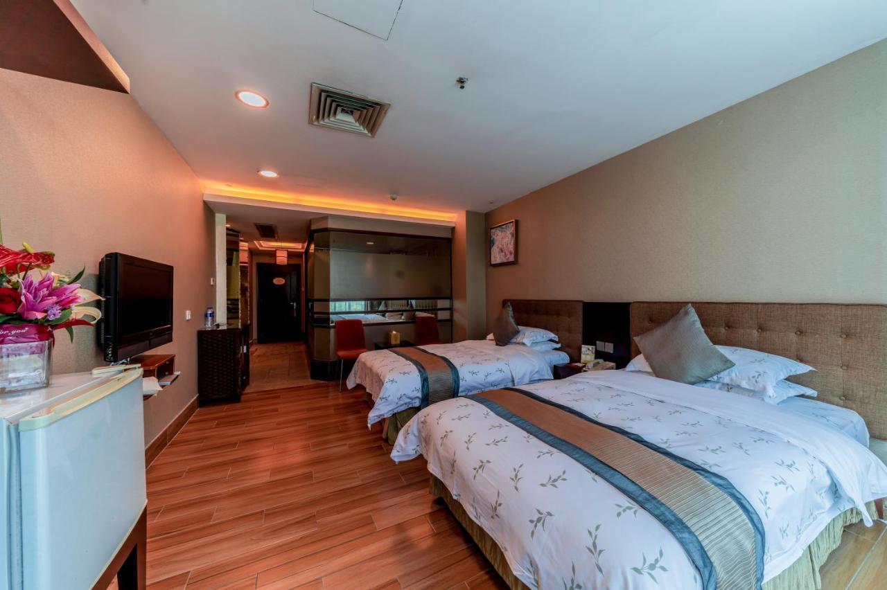 Goodview Hotel Sangem Zhangmutou Exteriör bild